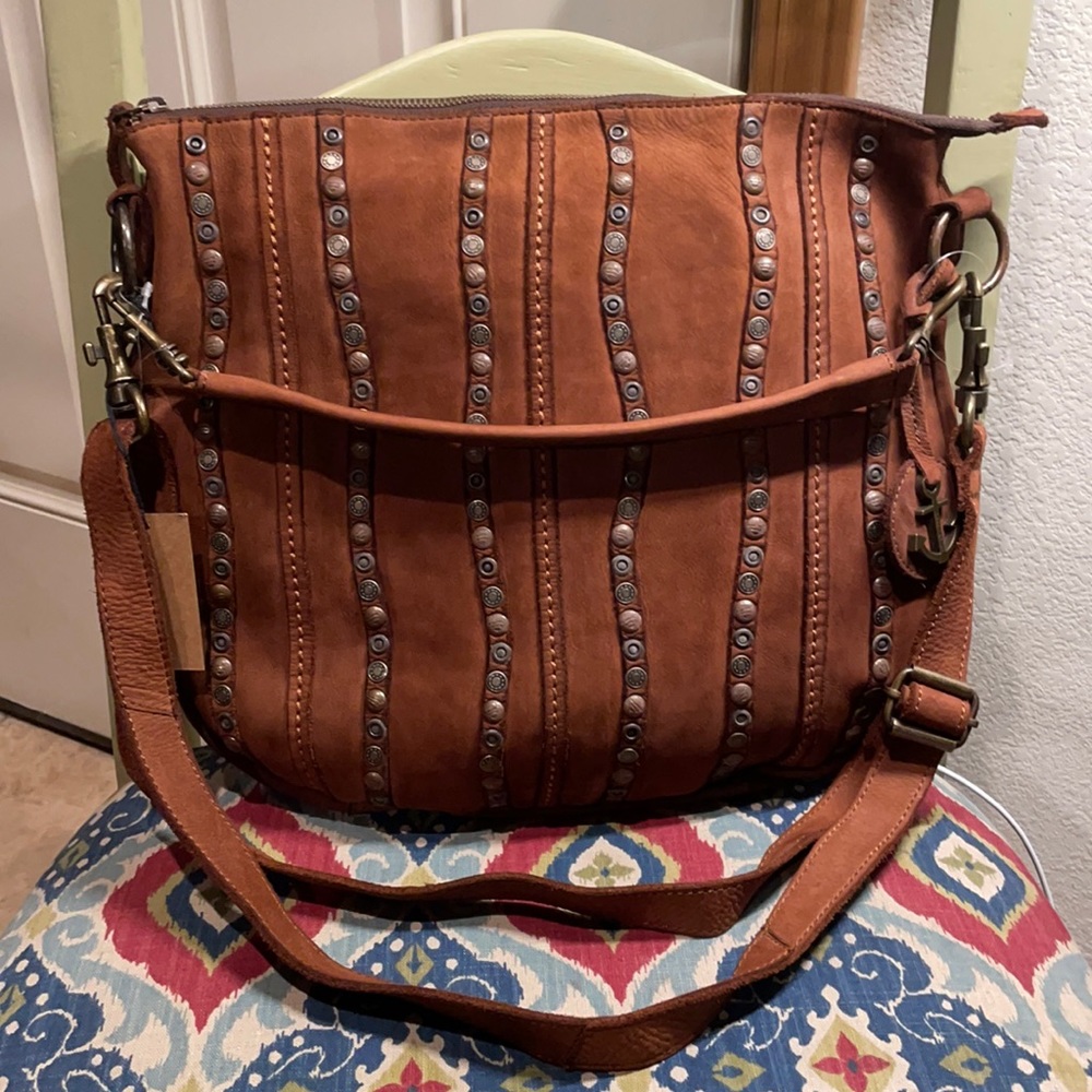 Harbour 2nd genuine leather shoulder/crossbody bag